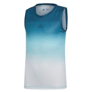Adidas Parley Short Sleeve T-shirt Blanco,Azul 9-10 Years Niño