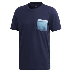 Adidas Parley Pocket Short Sleeve T-shirt Azul L Hombre