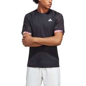Adidas Mel Raglan Short Sleeve T-shirt Negro S Hombre