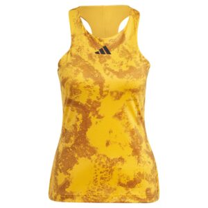 Adidas Paris Sleeveless T-shirt Amarillo S Mujer