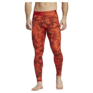 Adidas Paris Tf Leggings Rojo M Hombre