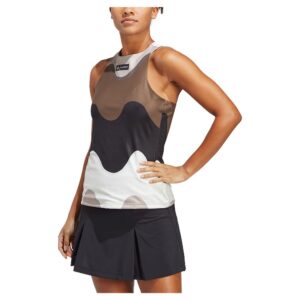 Adidas Premium Sleeveless T-shirt Beige,Blanco,Negro S Mujer