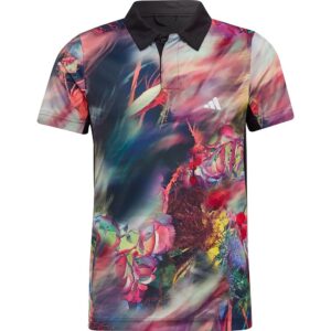 Adidas Q1 Ao Short Sleeve Polo Multicolor 11-12 Years
