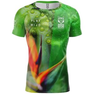 Otso Paradise Short Sleeve T-shirt Verde M Hombre