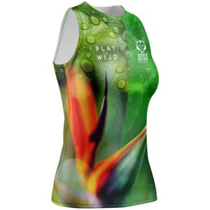 Otso Paradise Sleeveless T-shirt Verde XS Mujer