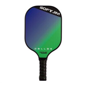 Softjim Dallas Picleball Paddle Plateado
