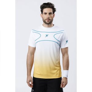 Drop Shot Alsai Campa Short Sleeve T-shirt Blanco XL Hombre