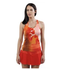 Drop Shot Maira Sleeveless T-shirt Naranja M Mujer