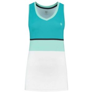 K-swiss Hypercourt Stripe Sleeveless T-shirt Multicolor M Mujer