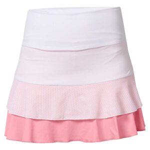 Black Crown Arucas Skirt Blanco,Rosa M Mujer