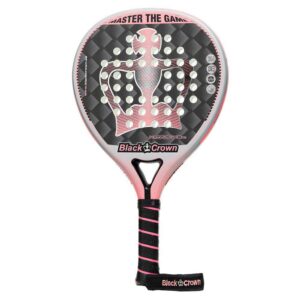Black Crown Hurricane 2.0 Woman Padel Racket Plateado