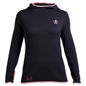 Black Crown Mm Hoodie Negro L Mujer