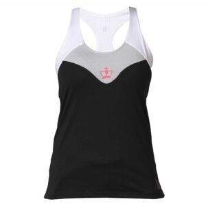 Black Crown Mm Sleeveless T-shirt Negro L Mujer
