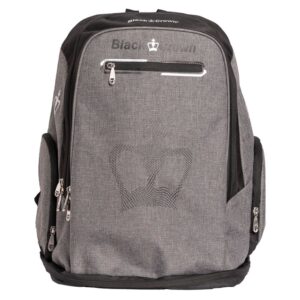 Black Crown Planet Duffle Bag Gris