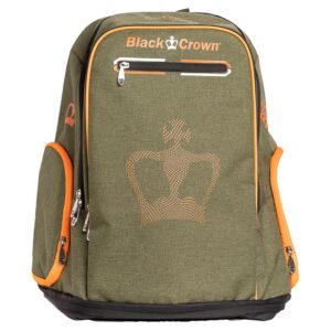 Black Crown Planet Duffle Bag Verde