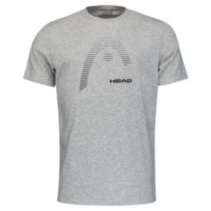 Head Racket Club Carl Short Sleeve T-shirt Gris 152 cm Niño