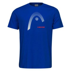 Head Racket Club Carl Short Sleeve T-shirt Azul S Hombre