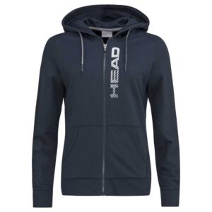 Head Racket Club Greta Full Zip Sweatshirt Azul S Mujer