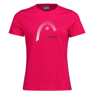 Head Racket Club Lara Short Sleeve T-shirt Rosa XS Mujer