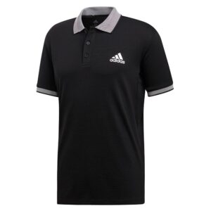 Adidas Club Solid Short Sleeve Polo Negro XS Hombre