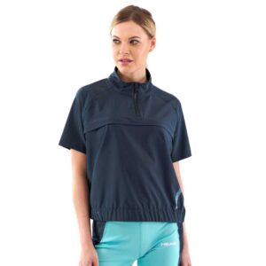 Head Racket Missy Half Zip Sweatshirt Azul M Mujer