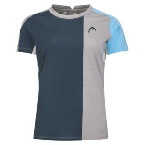 Head Racket Padel Tech Short Sleeve T-shirt Gris XS Mujer