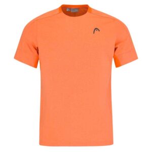 Head Racket Padel Tech Short Sleeve T-shirt Naranja S Hombre