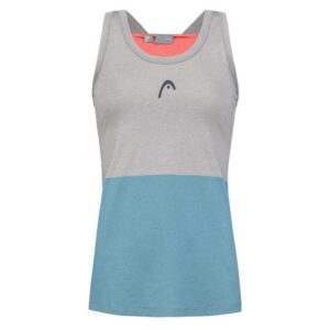 Head Racket Padel Tech Sleeveless T-shirt Azul,Gris L Mujer