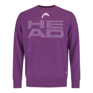 Head Racket Rally Sweatshirt Lila S Hombre