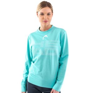 Head Racket Rally Sweatshirt Verde XS Mujer