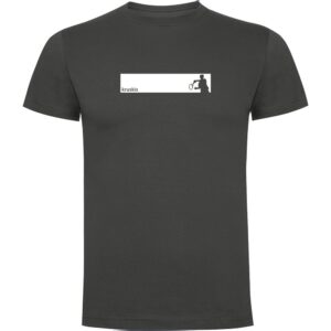 Kruskis Tennis Frame Short Sleeve T-shirt Gris XL Hombre