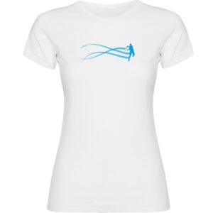 Kruskis Tennis Estella Short Sleeve T-shirt Blanco L Mujer