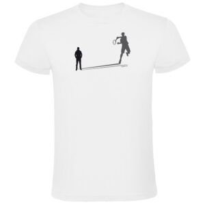 Kruskis Tennis Shadow Short Sleeve T-shirt Blanco 2XL Hombre