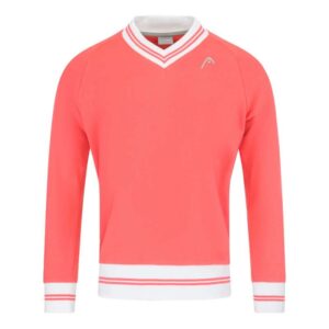 Head Racket V Neck Sweater Rojo L Hombre