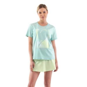 Head Racket Vision Short Sleeve T-shirt Verde L Mujer
