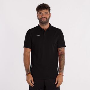 Enebe Strauss Short Sleeve Polo Negro S Hombre