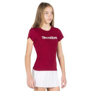 Tecnifibre Team Cotton Short Sleeve T-shirt Rojo 6-8 Years Niño