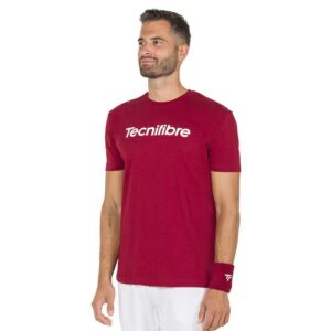 Tecnifibre Team Cotton Short Sleeve T-shirt Rojo XS Hombre