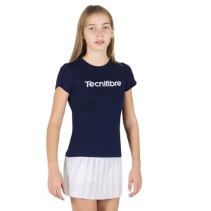 Tecnifibre Team Cotton Short Sleeve T-shirt Azul 6-8 Years Niño