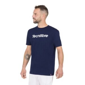 Tecnifibre Team Cotton Short Sleeve T-shirt Azul L Hombre