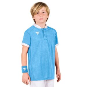 Tecnifibre Team Mesh Short Sleeve Polo Azul 8-10 Years