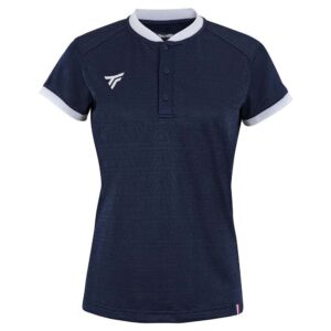 Tecnifibre Team Mesh Short Sleeve Polo Azul XS Mujer