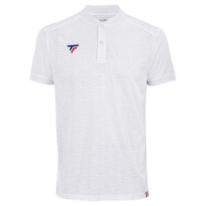 Tecnifibre Team Mesh Short Sleeve Polo Blanco L Hombre