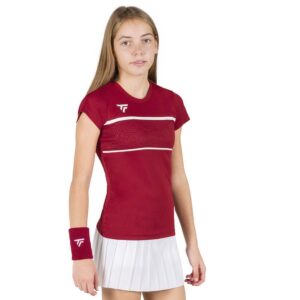 Tecnifibre Team Tech Short Sleeve T-shirt Rojo 6-8 Years Niño
