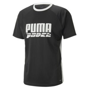 Puma Teamliga Logo Short Sleeve T-shirt Negro S Hombre