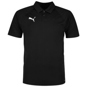 Puma Teamliga Short Sleeve Polo Negro M Hombre