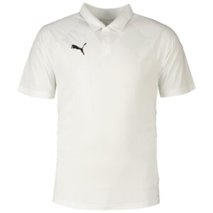 Puma Teamliga Short Sleeve Polo Blanco XL Hombre