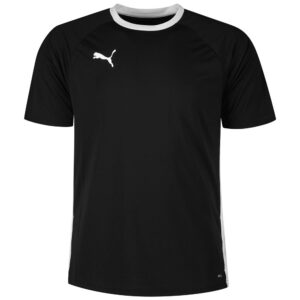 Puma Teamliga Short Sleeve T-shirt Negro S Hombre