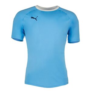 Puma Teamliga Short Sleeve T-shirt Azul L Hombre