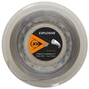 Dunlop Explosive 200 M Tennis Single String Gris 1.30 mm
